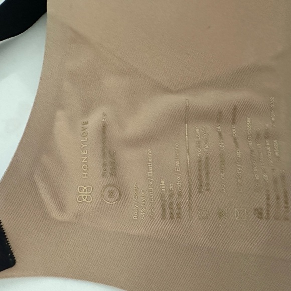 Honeylove Black Mesh Women's Bra - Picture 4 of 4